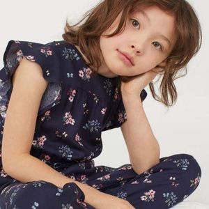 H&M • Floral Jumpsuit